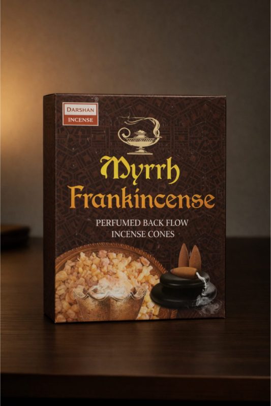Myrrh aromalı geri akış tütsüsü